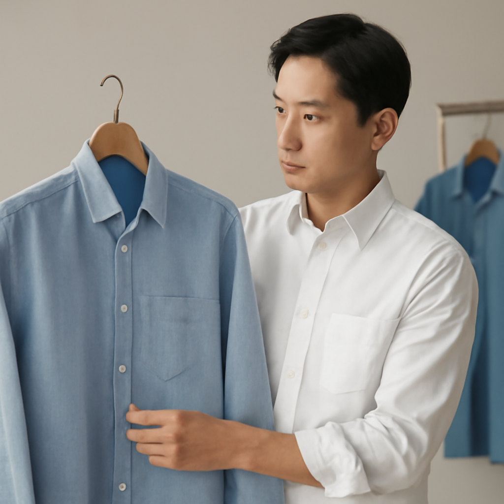 남성캐주얼셔츠 대표 이미지